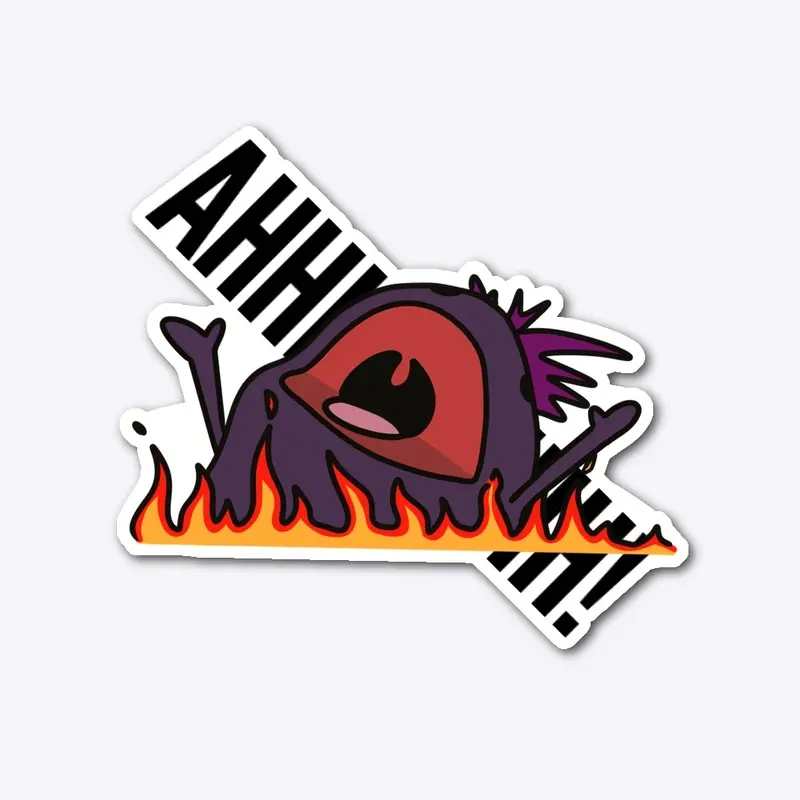 AHHHH!! Sticker